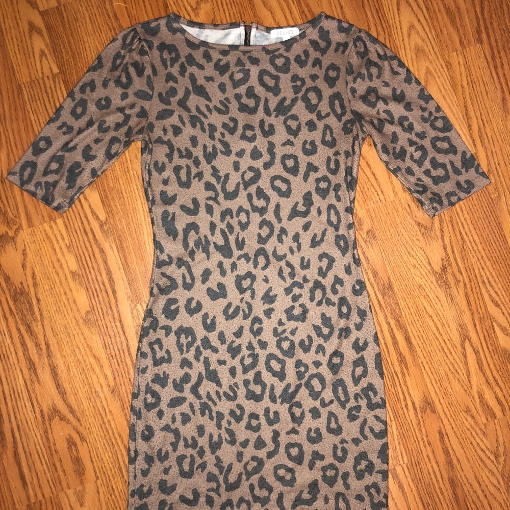 Cheetah Mini Dress